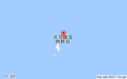 北馬里亞納群島港口塞班島saipan island港口地圖